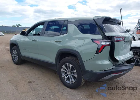 2025 Chevrolet Equinox Fwd Lt из США, поврежденный, VIN 3GNAXHEG8SL197758